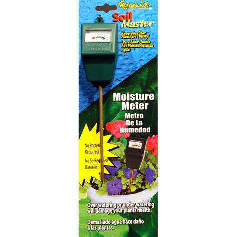 custom garden soil moisture meter lowes|moisture meter for plants lowe's.